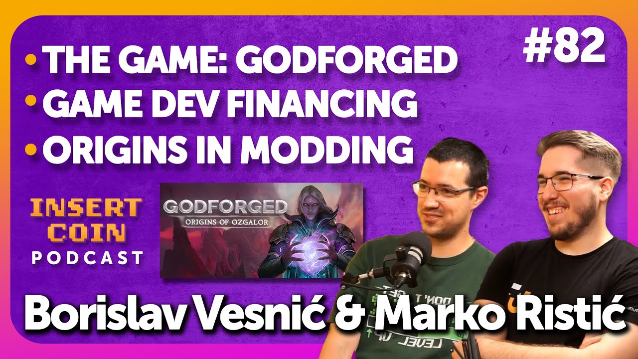 GODFORGED: Mixing DIABLO and WARCRAFT 3 with MODDING knowledge /// Insert Coin Podcast #82