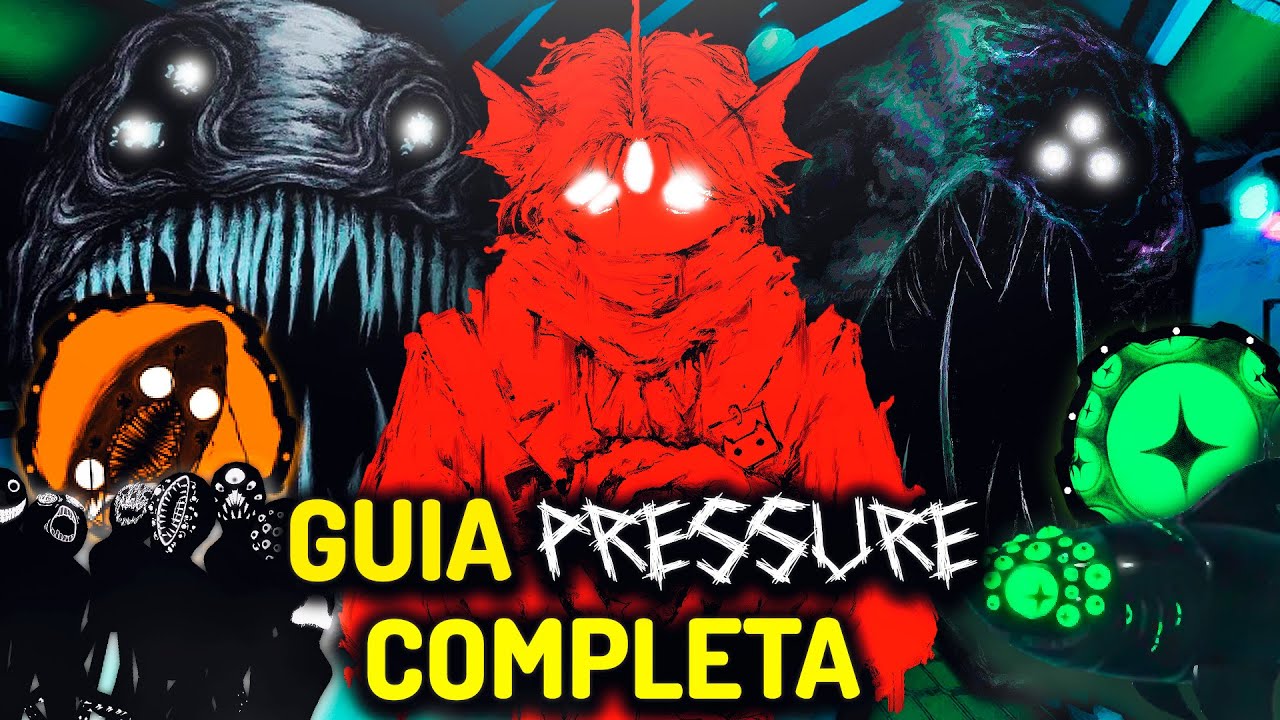 COMO PASAR PRESSURE ROBLOX 🌊| GUIA COMPLETA | PUERTAS 1-100 I COMO VENCER A LOS MONSTRUOS