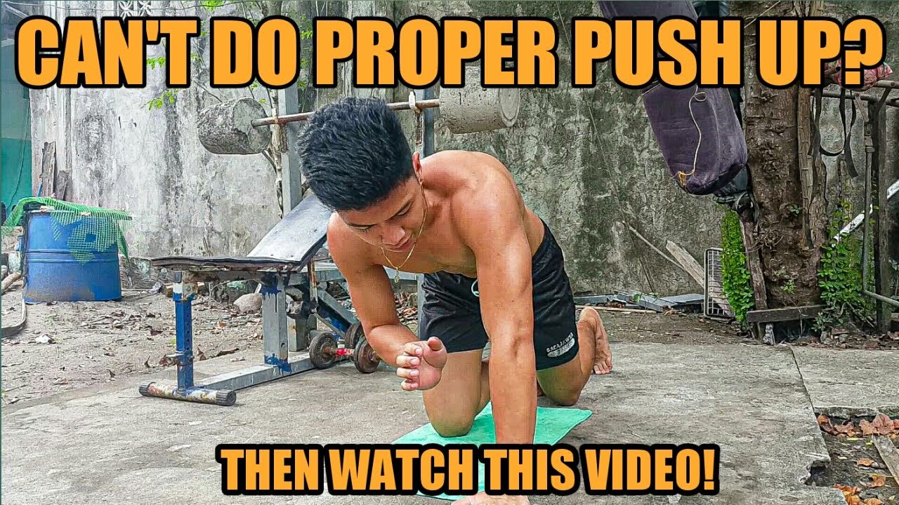 How To Do A Proper Push Up | Push Up Tutorial
