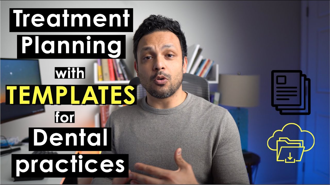 Treatment Planning with Templates for Dental Practices