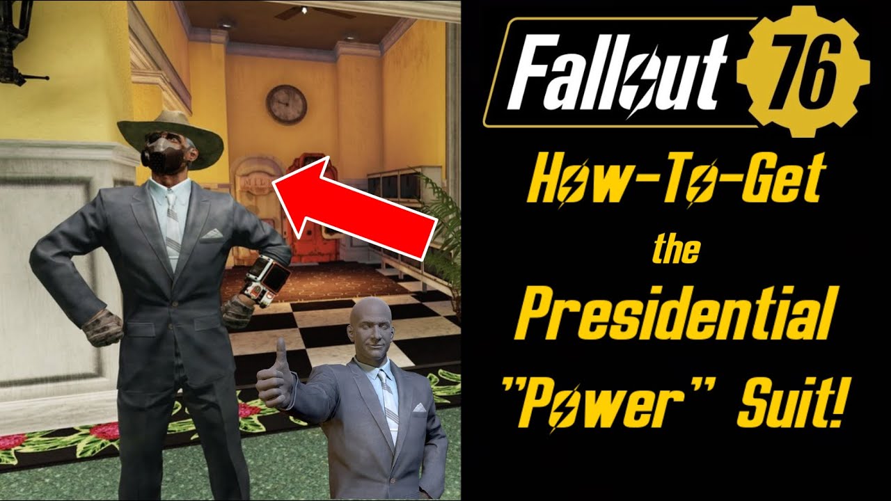 НОВЫЙ редкий наряд? — Как получить президентский силовой костюм! — Fallout 76