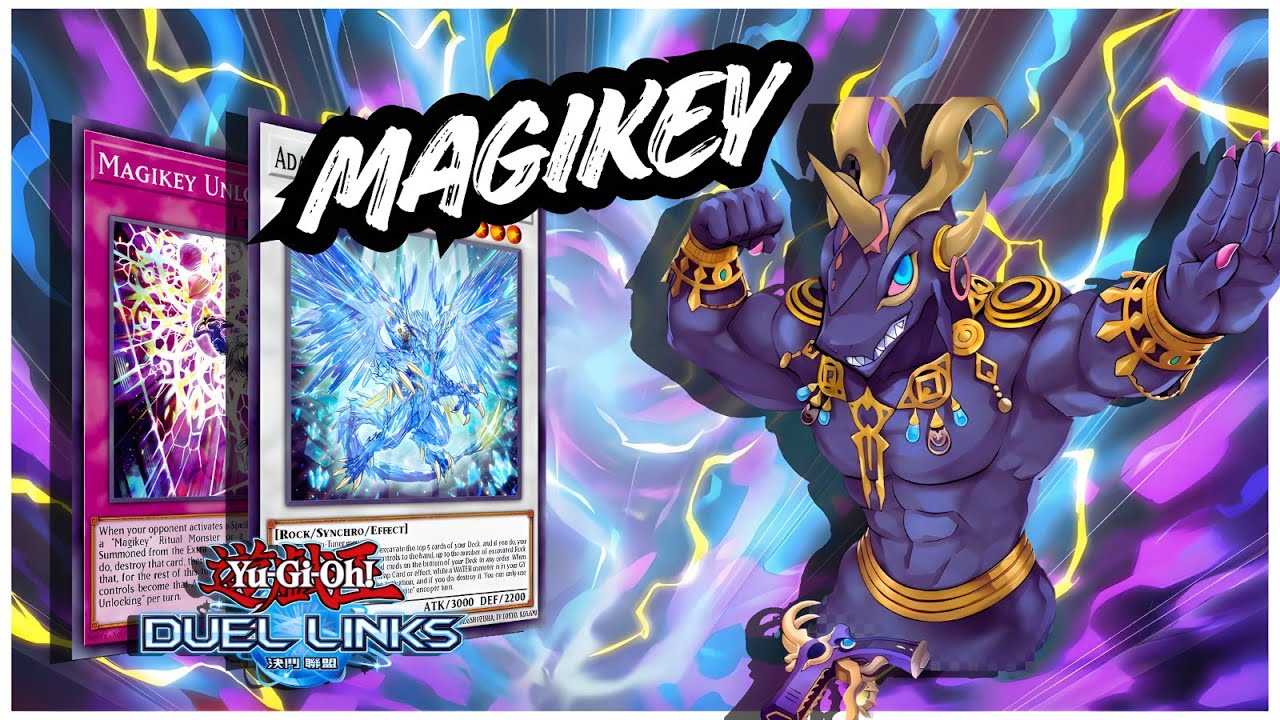 MAGIKEY DRAGITE DECK DUEL LINKS | SPELL/TRAP NEGATE RANKED GAMEPLAY & COMBOS