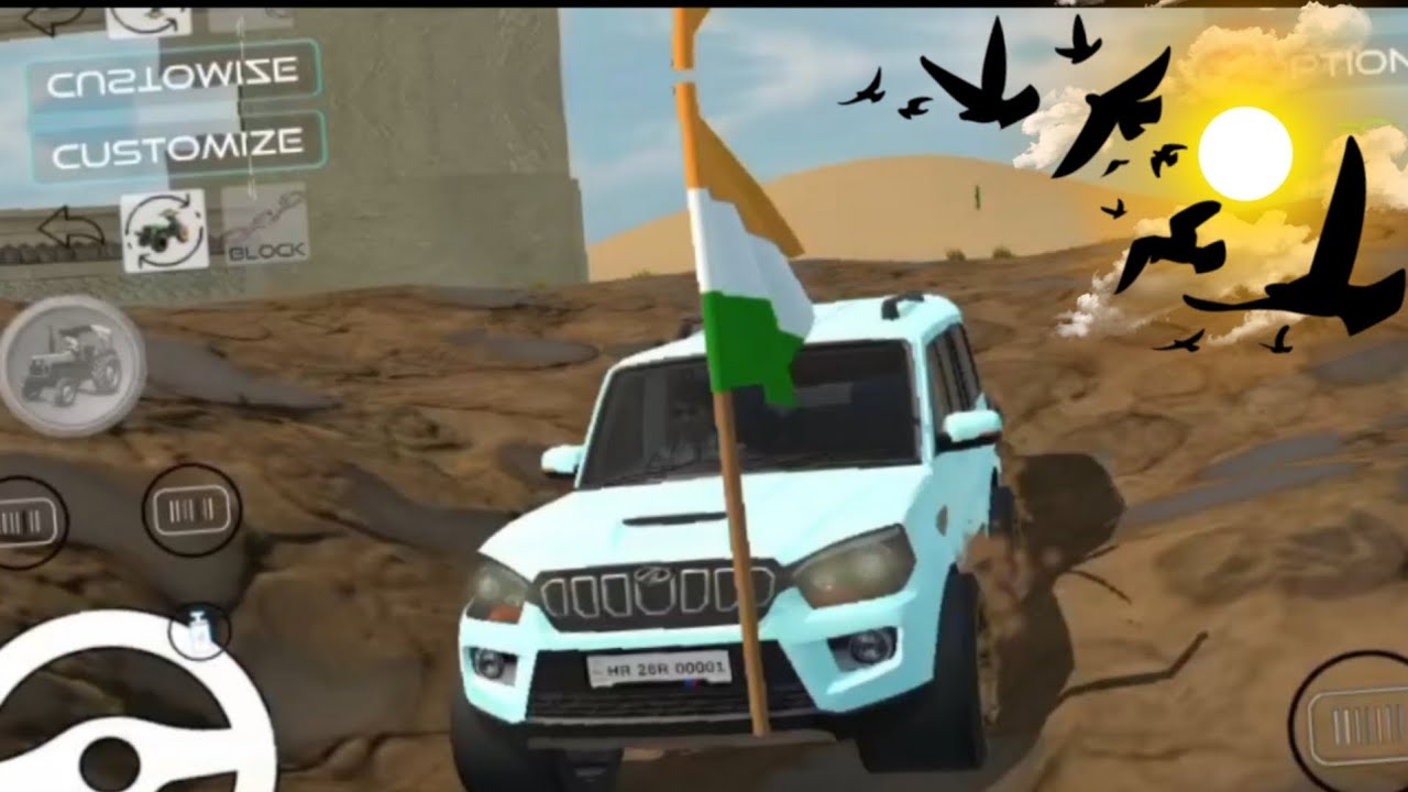 🛑White Scorpio s11 gaming full Modi waife  #gemar #thar #desigaming #geming #vairal #games #trend 🚙🎮