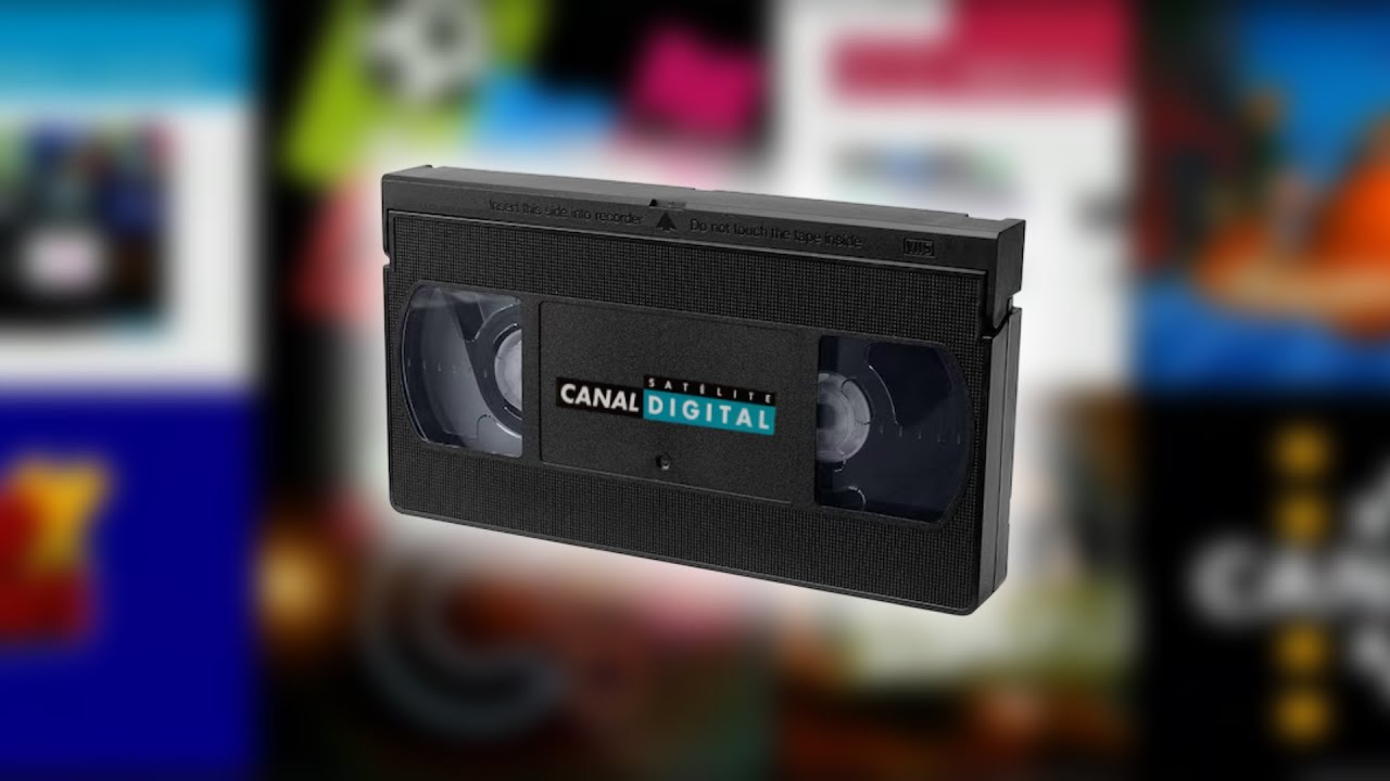 Así se anunciaba Canal Satélite Digital  //  VHS Promocional Restaurado