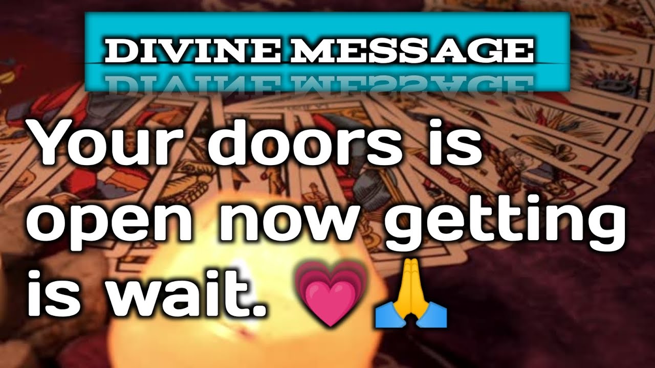 ✨ “A Powerful Divine Message You Needed Today”💖 “Universe Says: Trust The Process