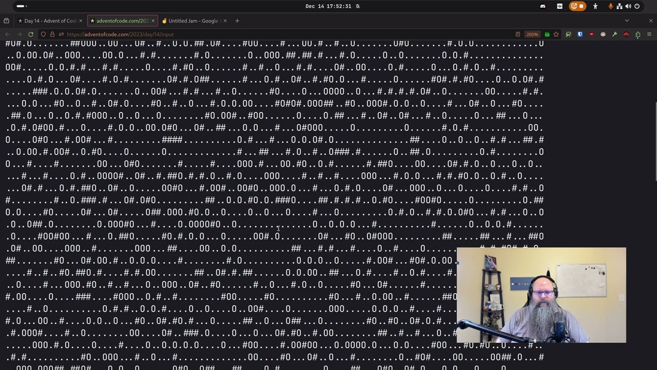 Advent of Code 2023 - Day 14 - Rust