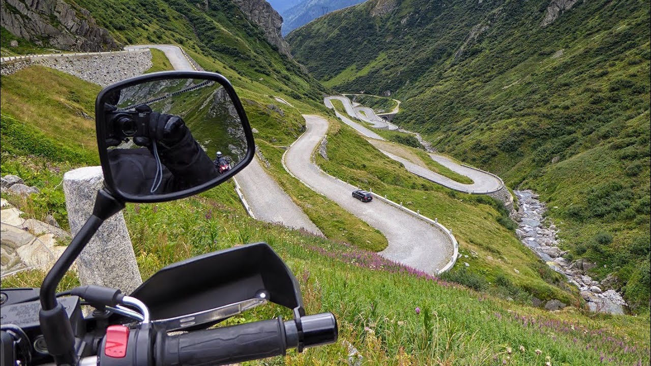 Road trip moto : Suisse/Italie - Col du Saint-Gothard/Route de Tremola (18 août 2016)