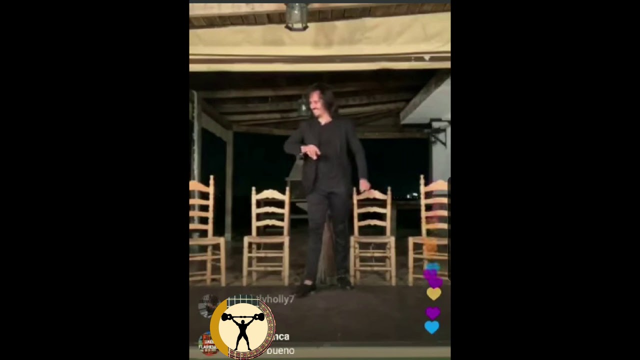 Farruquito bailando por bulerías desde casa impresionante