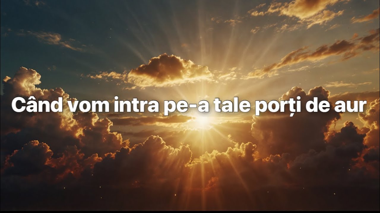 Când vom intra pe-a tale porți de aur (Cover)
