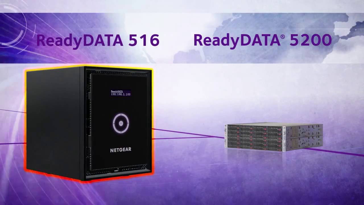 NETGEAR&reg; NAS ReadyDATA&reg; is Enterprise-Class Network Attached Storage
