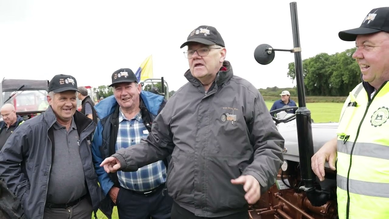 Andy Clancy and Grey Run friends on route to a chairty run