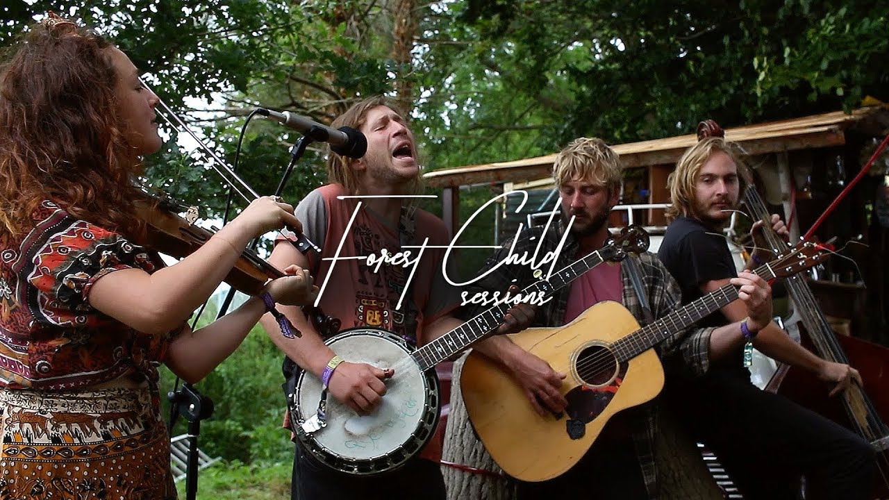 Fat Bottomed Girls - Queen (Cover by Dr Bluegrass And The Illbilly 8) |  Forest Child Sessions