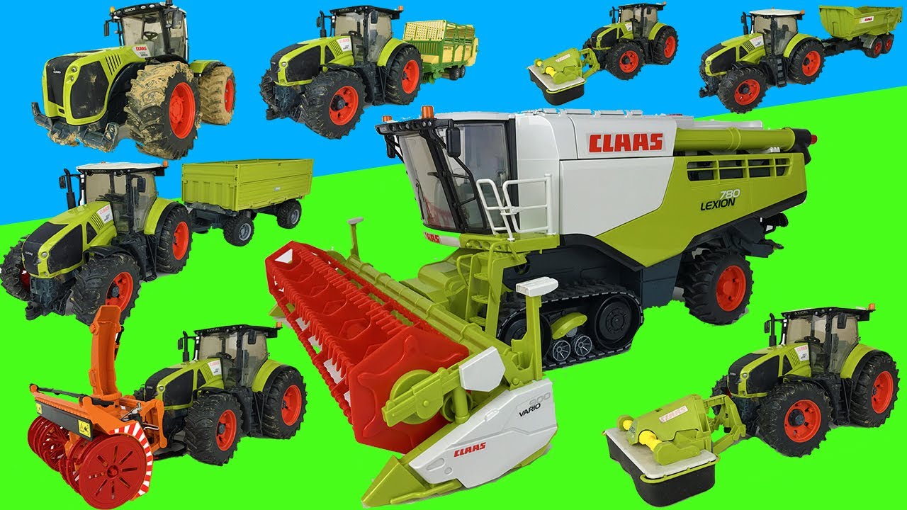 Amazing RC BALEWRAPPER and Tractor in action!