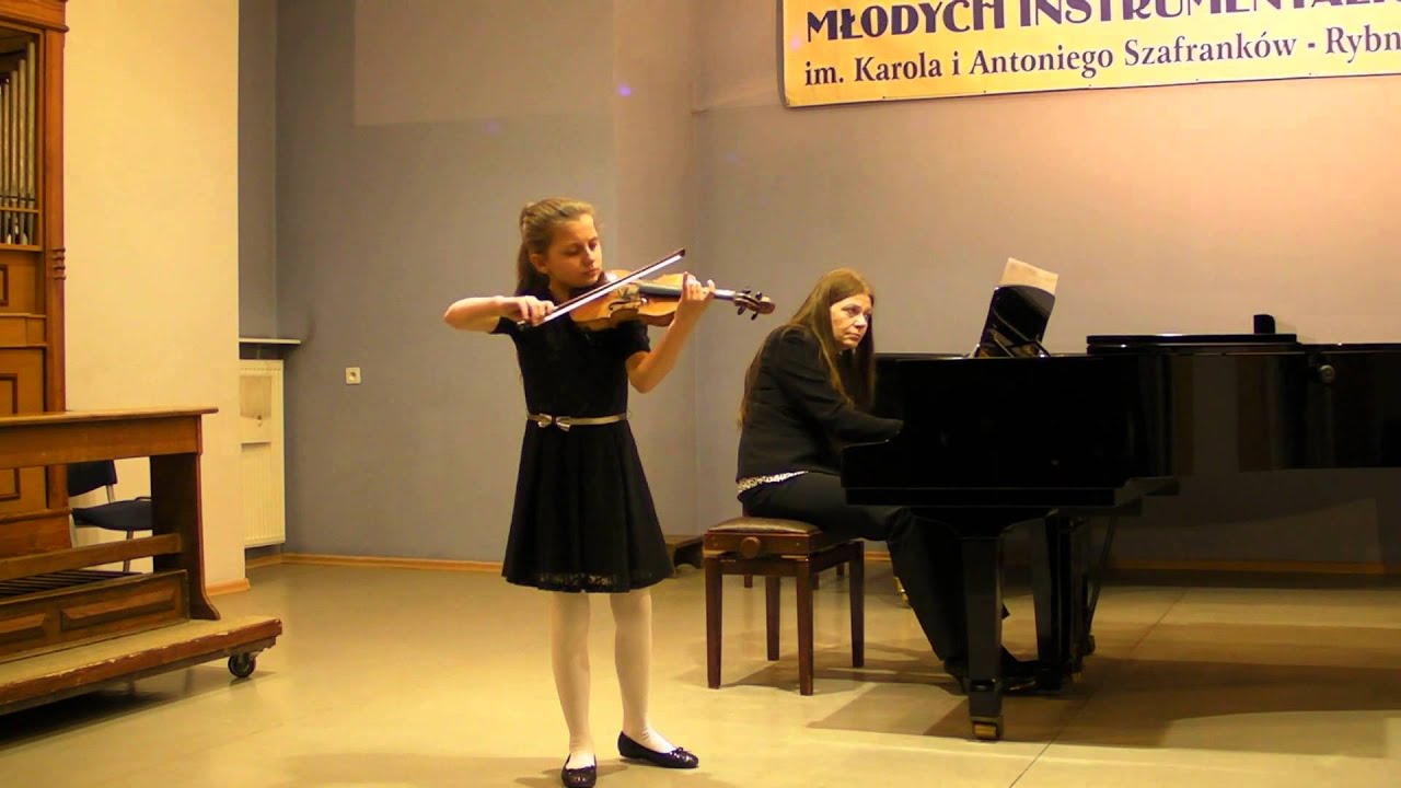 Magdalena Kopeć  Kołysanka A  Wroński X Ogólnopolskie Forum Młodych Instrumentalistów w Rybniku 10 0