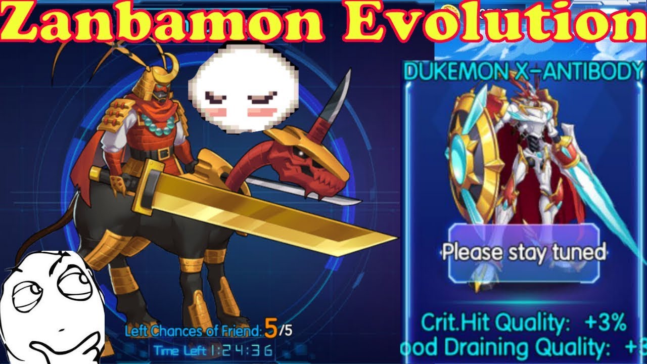 Digital World/Digital Master Digimon Evolution to Zanbamon Mega Level