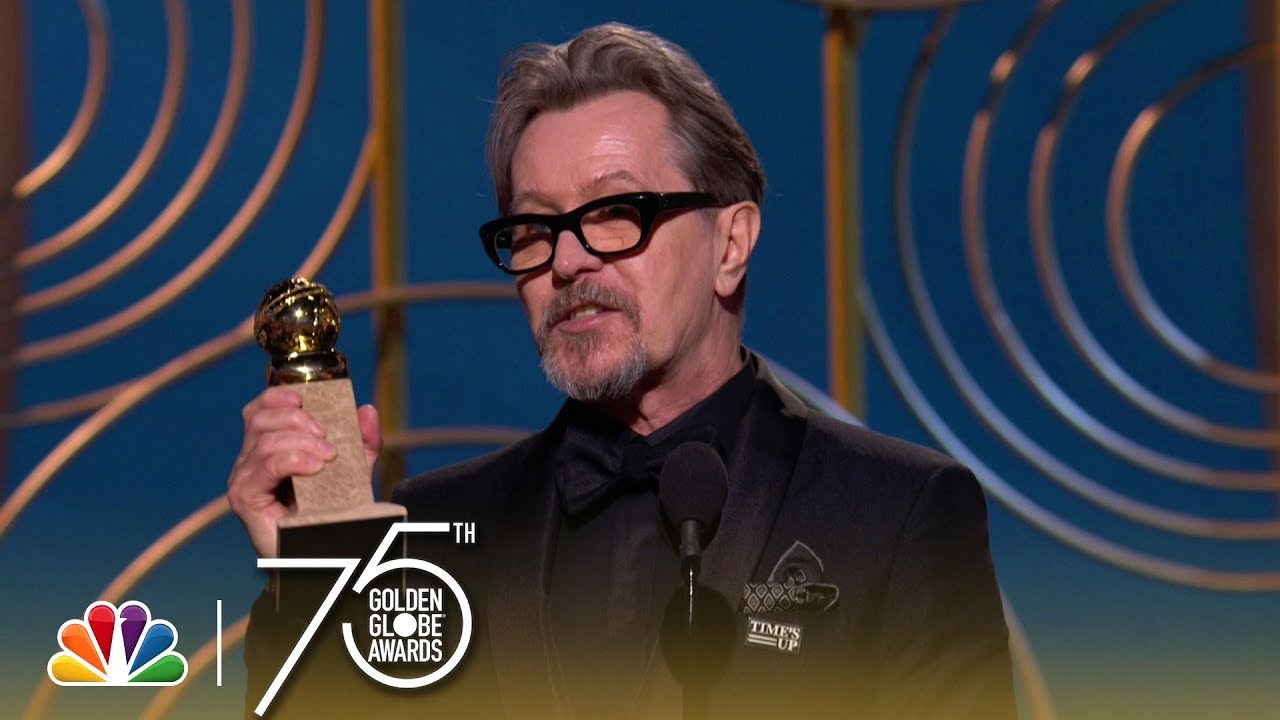 Gary Oldman Wins Best Actor in a Drama at the 2018 Golden Globes