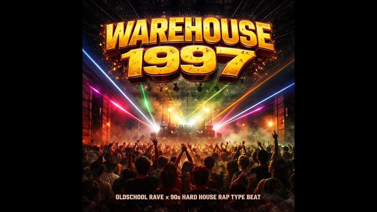 WAREHOUSE 1997 | Oldschool Rave x 90s Hard House Rap Type Beat