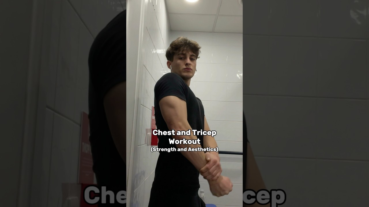 My current chest and triceps workout #chestandtriceps  #chestworkout  #tricepsworkout #gym #pushday