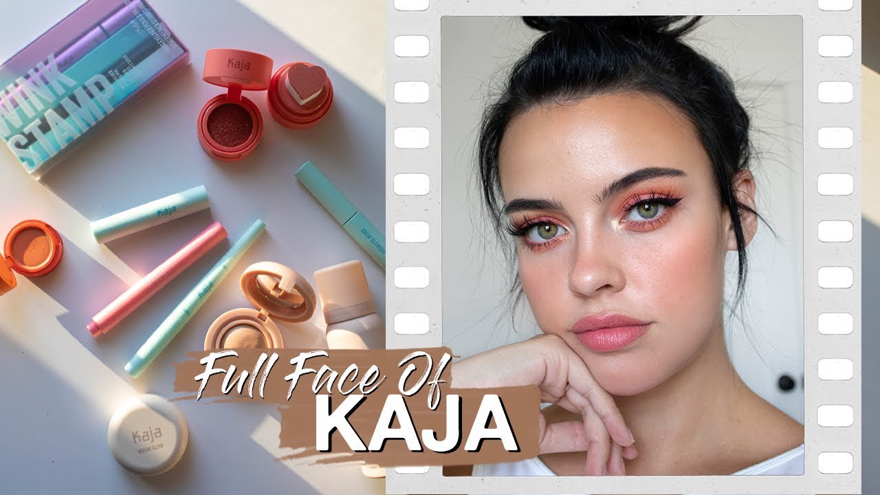 FULL FACE OF KAJA BEAUTY + REVIEW | Julia Adams