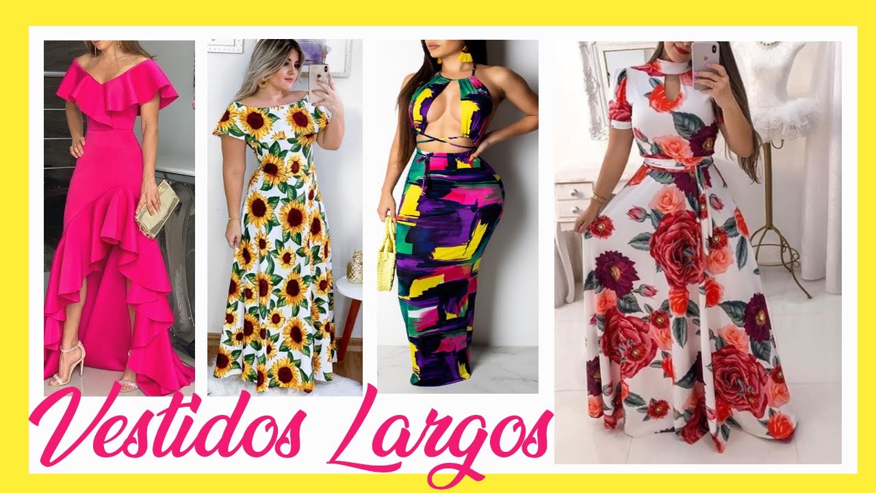 Hermosos Vestidos Largos De Moda 2020 | Vestidos De Moda 2020 | Moda 2020 | Moda 2020 Mujer