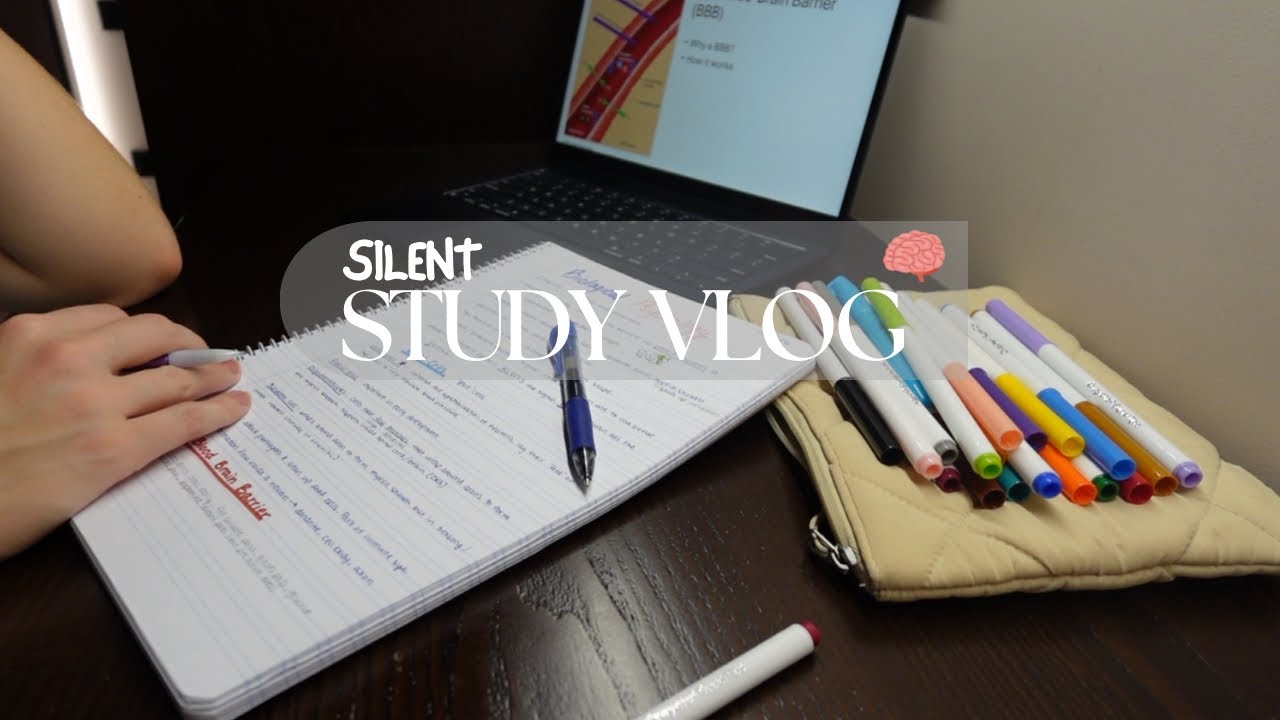 start a new class with me 🧠 silent study with me asmr