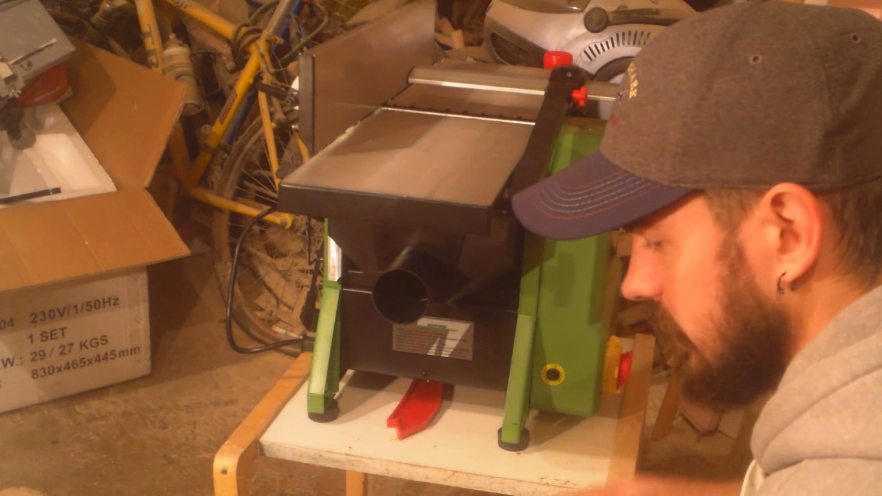 Обзор фуганка ZIPPER HB204 Jointer Review