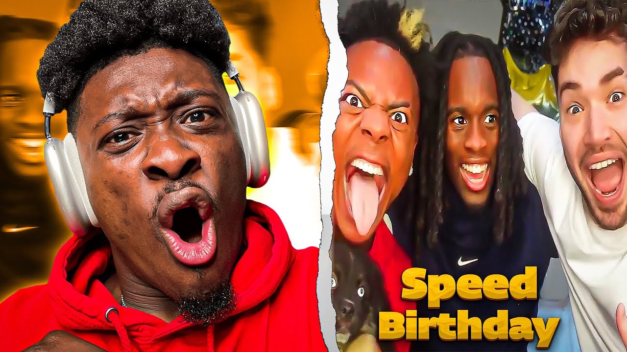 Kai Cenat & Adin Ross Surprise IShowSpeed For His Birthday! 🤣