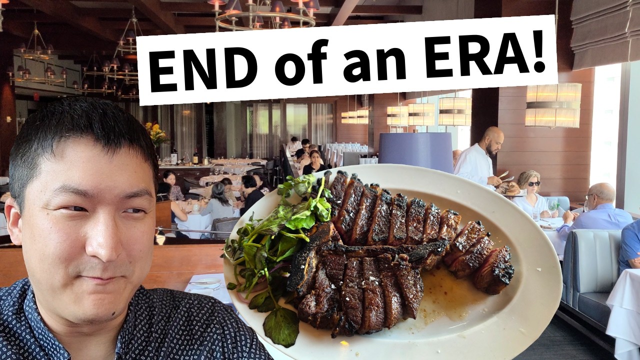 Farewell Porter House! Trying One of NYC's BEST Steakhouses One Last Time