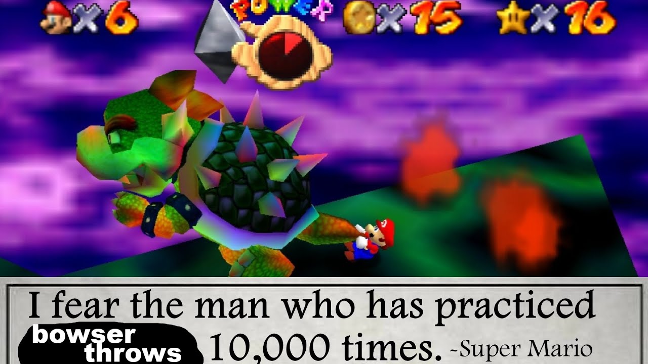 4 Idiots Try Speedrunning Mario 64