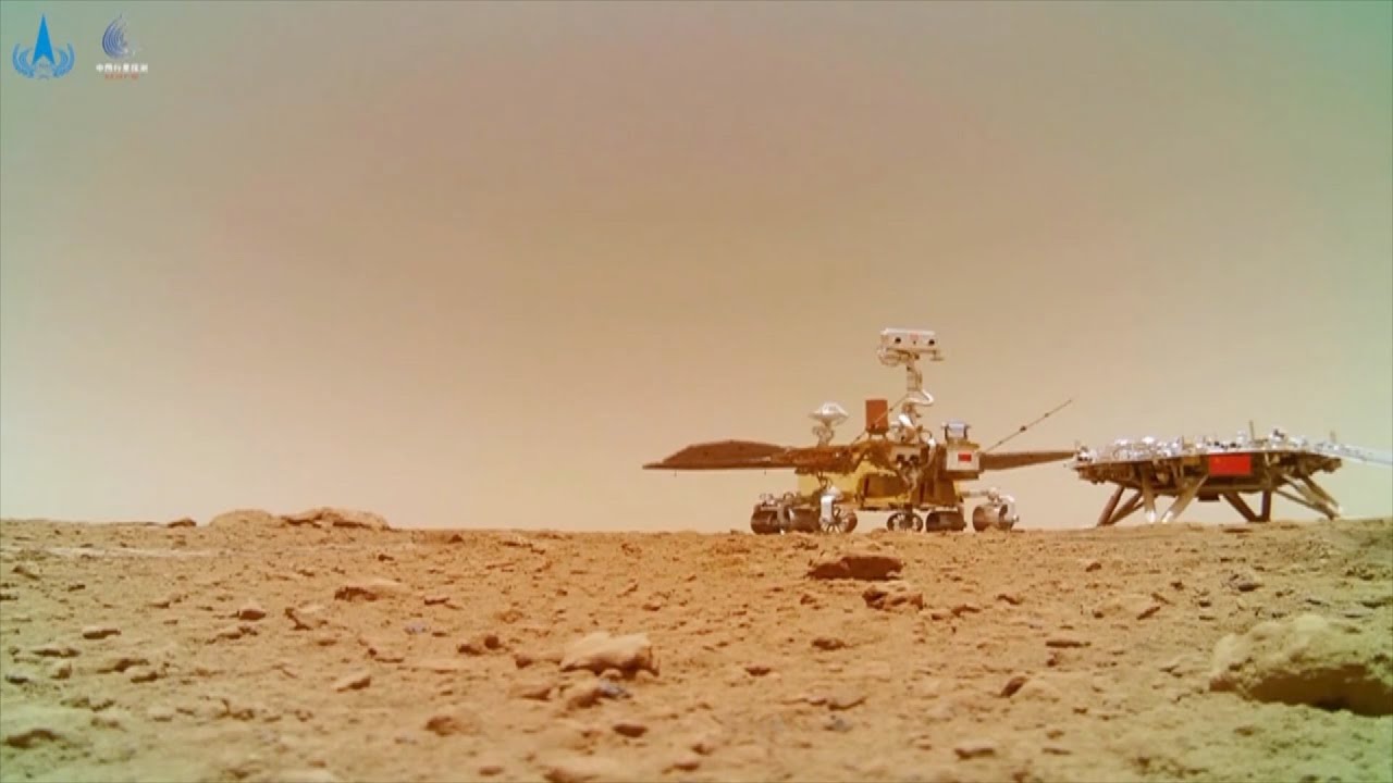 Tianwen-1 orbiter sends high-resolution Mars patrol images