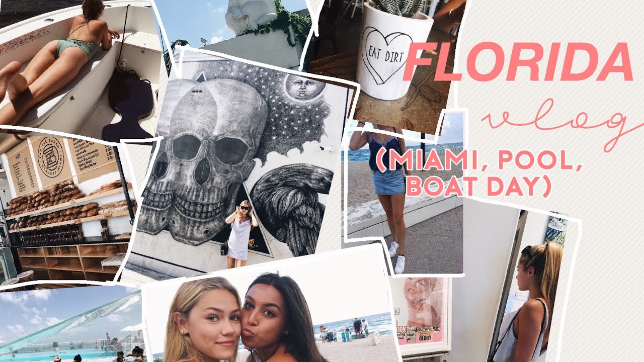 FLORIDA VLOG: Packing, Miami, Boat Day, W Hotel, Wynwood Walls