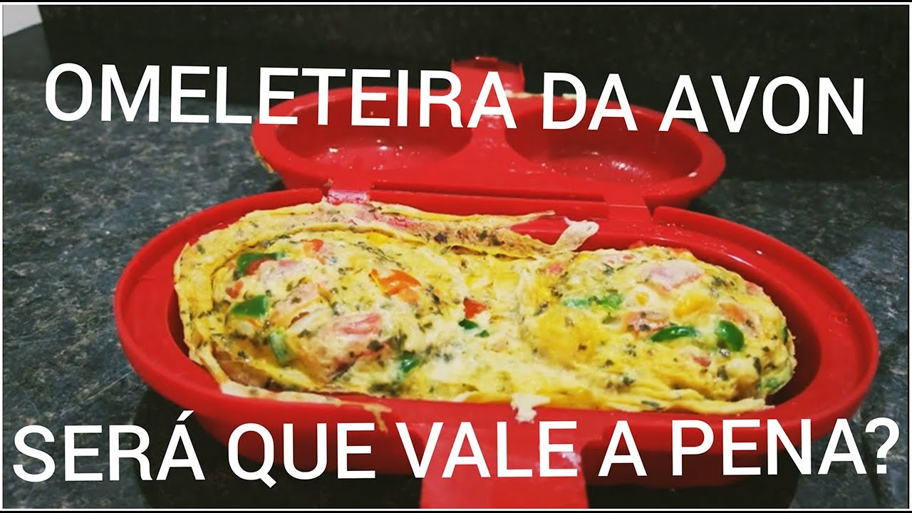 TESTANDO OMELETEIRA DA AVON+RECEITA DE OMELETE FÁCIL , RÁPIDO E DELICIOSO