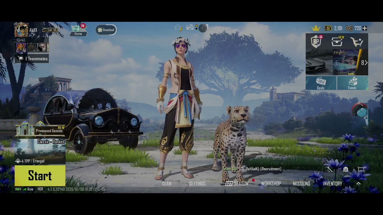 Buying and Checking the Royal Pass A16 in PUBG MOBILE
