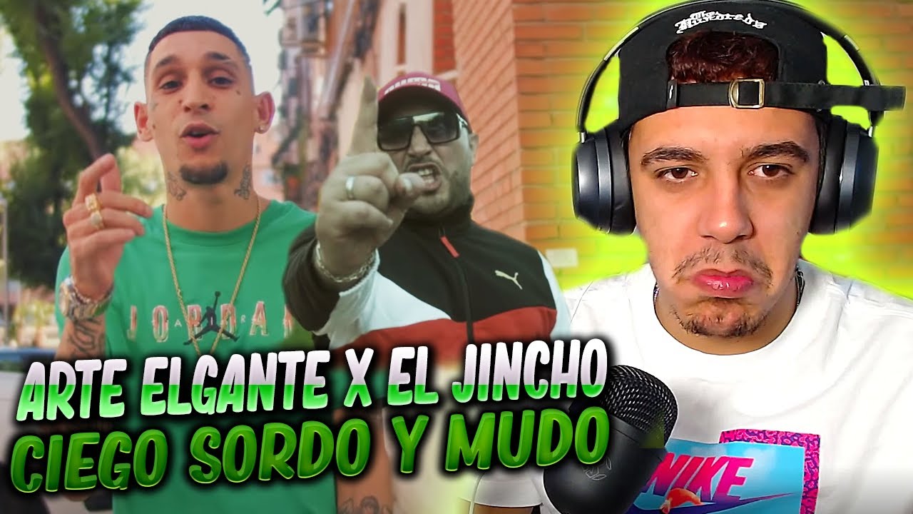 (REACCIÓN) Ciego Sordo y Mudo - Arte Elegante & El Jincho🇨🇱🇪🇦