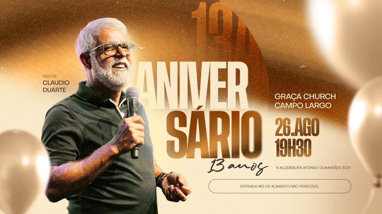 Culto de Terça Feira - Graça Church Campo Largo (26/08/25)