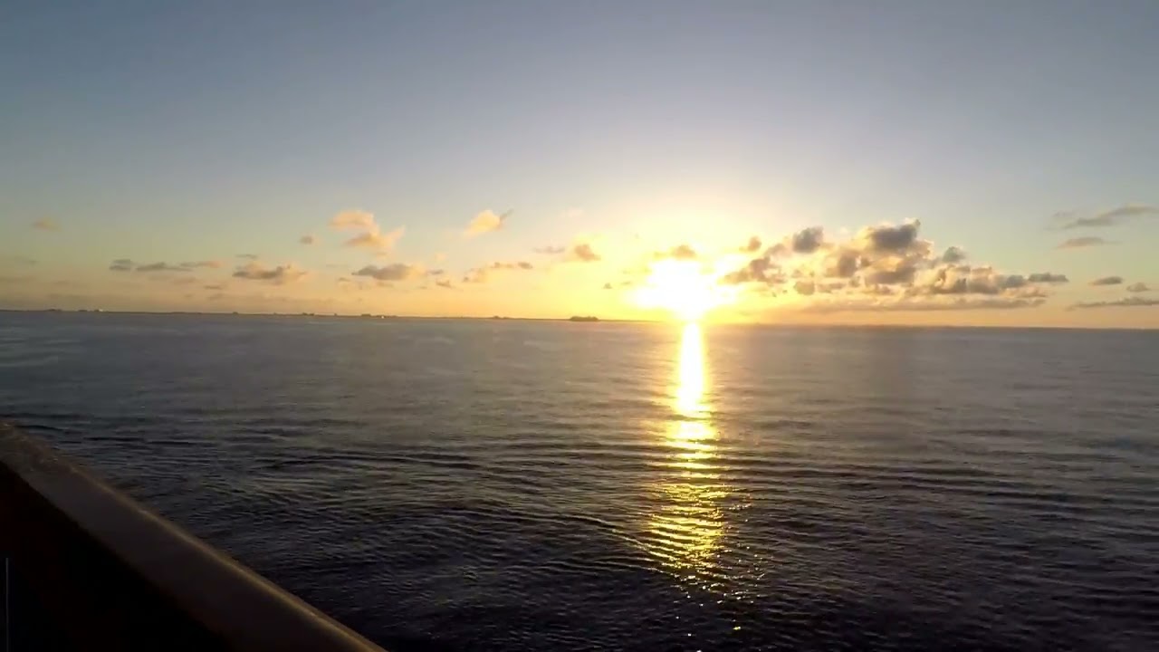 Day 12 Pulling into Grand Cayman Islands Carnival Venezia