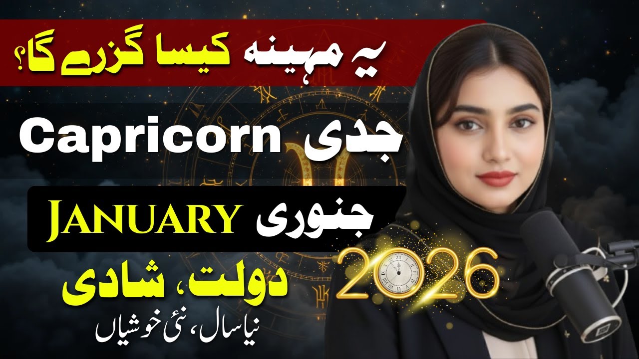 Capricorn Monthly Horoscope January 2026 - Success, Relationship, Career