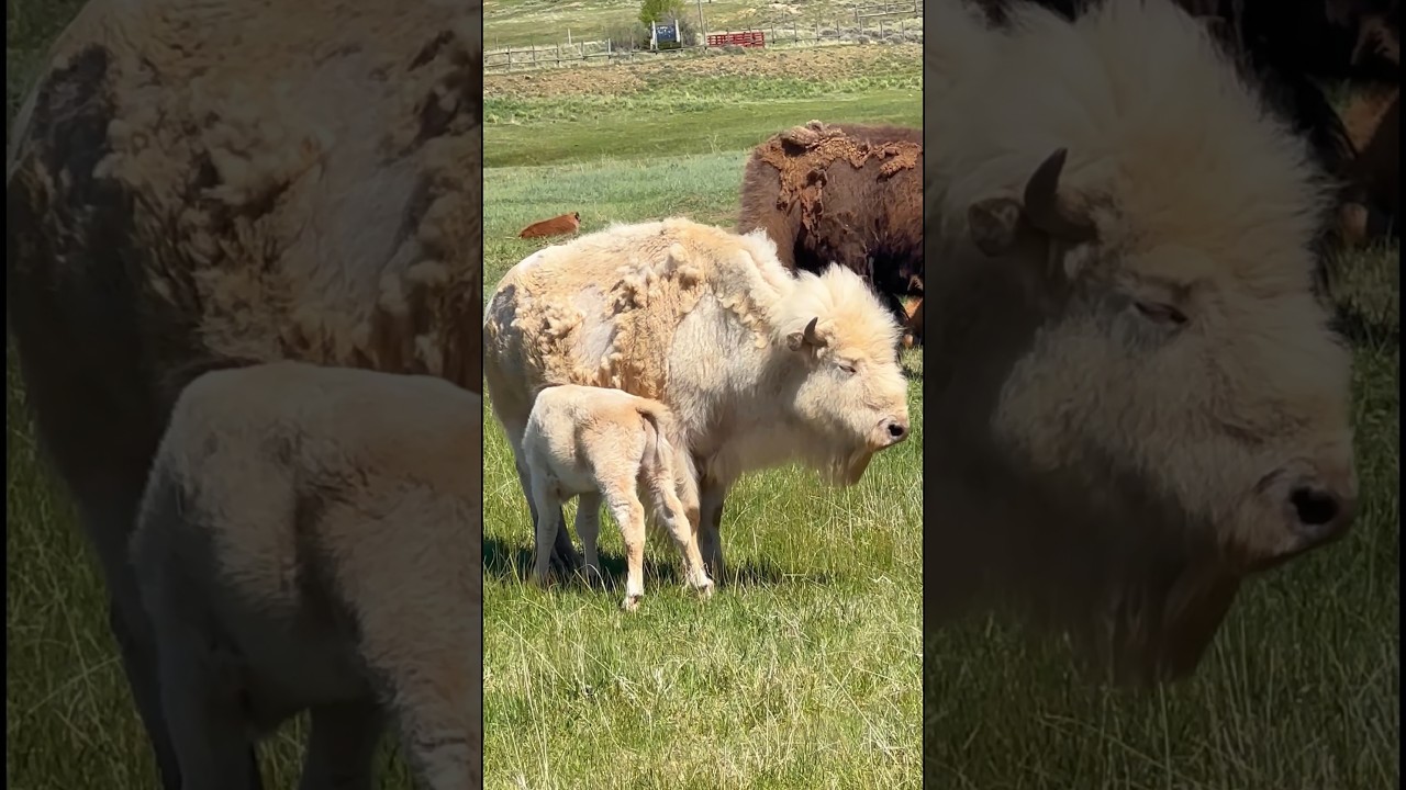 Bison Blessings: A Mother&rsquo;s Love #roadtrip #2024 #babybison