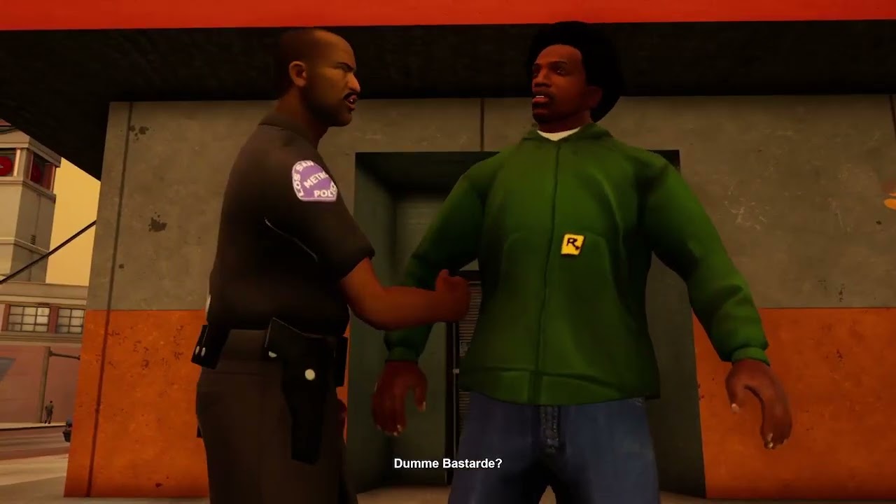 Grand Theft Auto san Andreas The Definitive Edition (xbox series s) German Subtitles