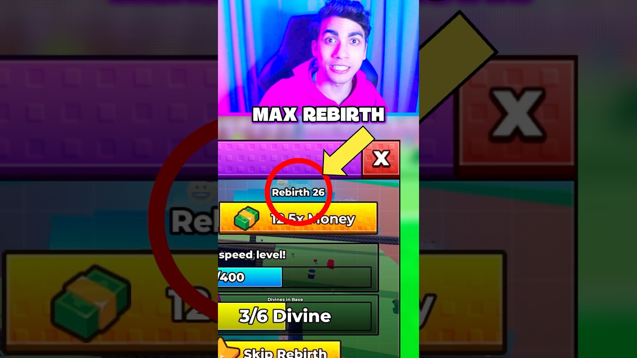 MAX REBIRTH ESCAPE TSUNAMI FOR BRAINROTS 😱