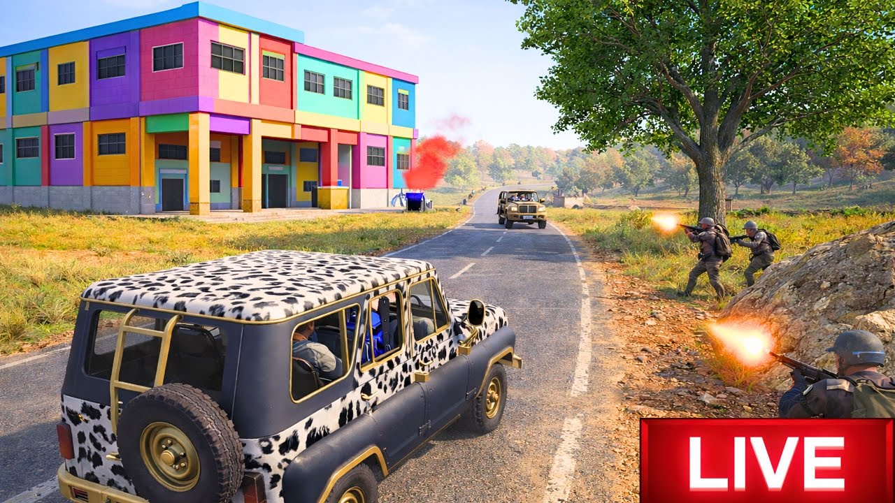 🔥 PUBG LIVE | Squad Rush & Clutch Moments 🎯 #PUBGPC #PUBGLIVE #GamingLive