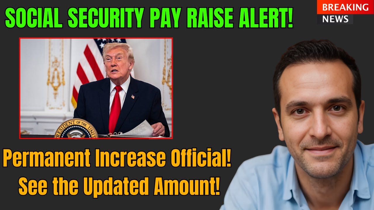 🚨SOCIAL SECURITY RAISE ALERT! 🚨Permanent Increase Locked In! 💸👵New Amount Revealed!
