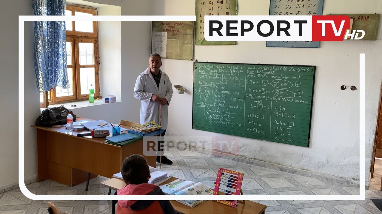 Report TV -Sakrifica e mësuesit ‘hero’ për t’i dhënë dije nxënësit të vetëm në fshat