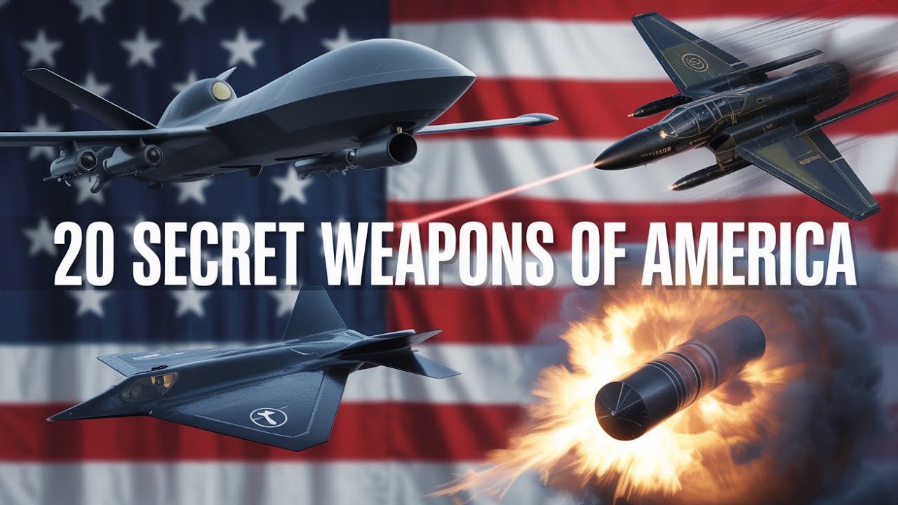 USA’s Top-Secret Arsenal Exposed: 20 Secret Military Weapons | Buried Truths