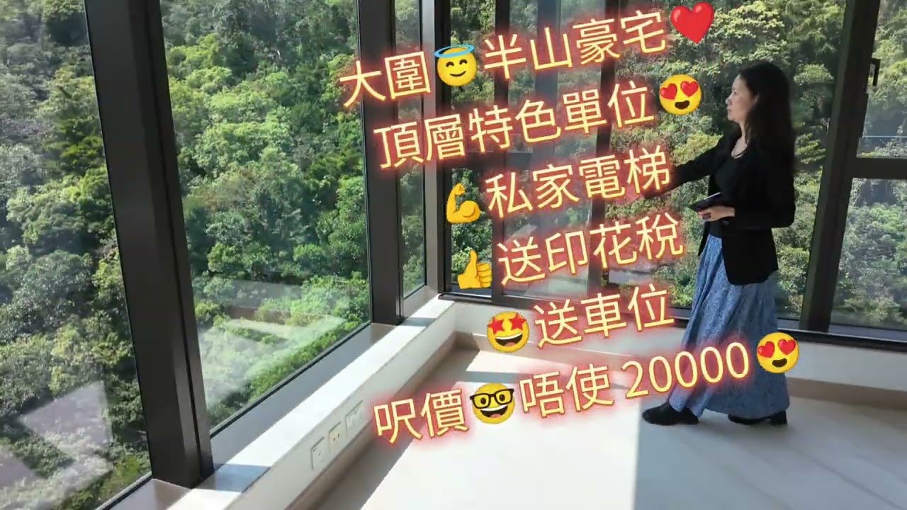 ☎️92912661 大圍半山豪宅劈價 😁撿漏😍]歡迎諮詢😊#大圍#半山#豪宅#別墅#大平層#香港買房#九龍
