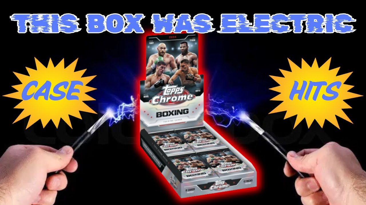 2024 Topps Chrome Boxing Hobby Box Review MULTI CASE HITS
