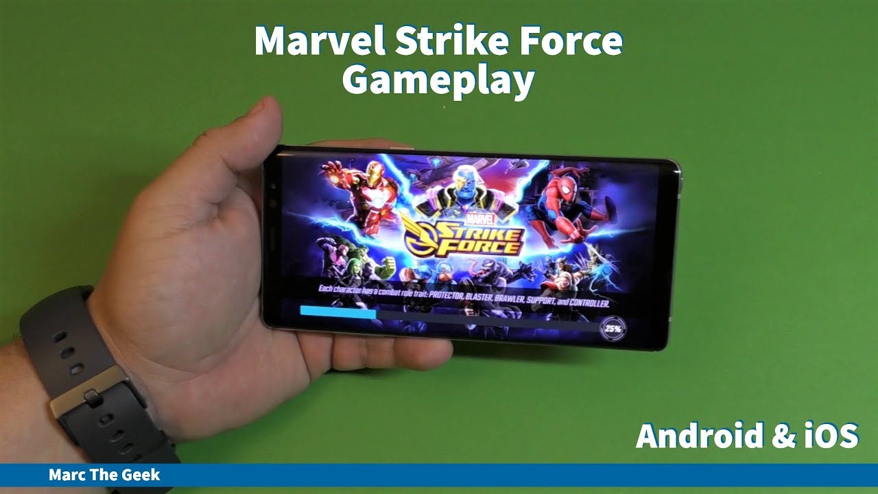 Marvel Strike Force Android Gameplay