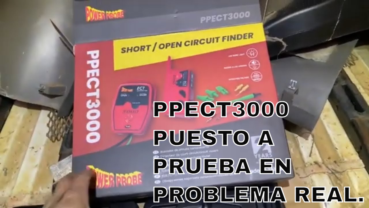 POWER PRO PPECT3000 A PRUBA EN UN PROBLEMA REAL.