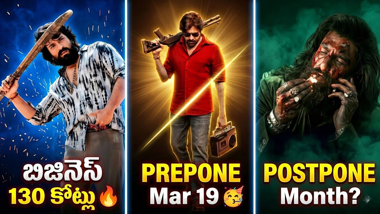 Ustaad Bhagat Singh Proponed🤔| Peddi Business❓| Dhurandhar 2 Postpone😳| Power Of Movie Lover