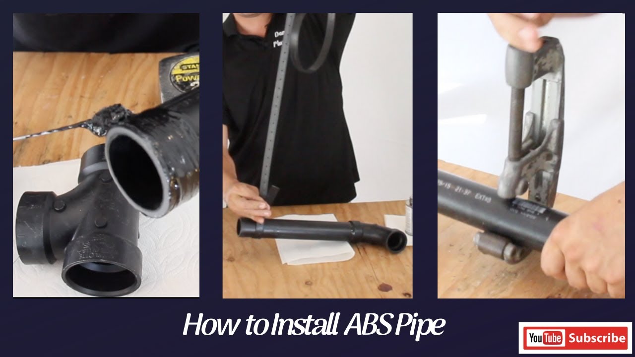 How to Install ABS Pipe